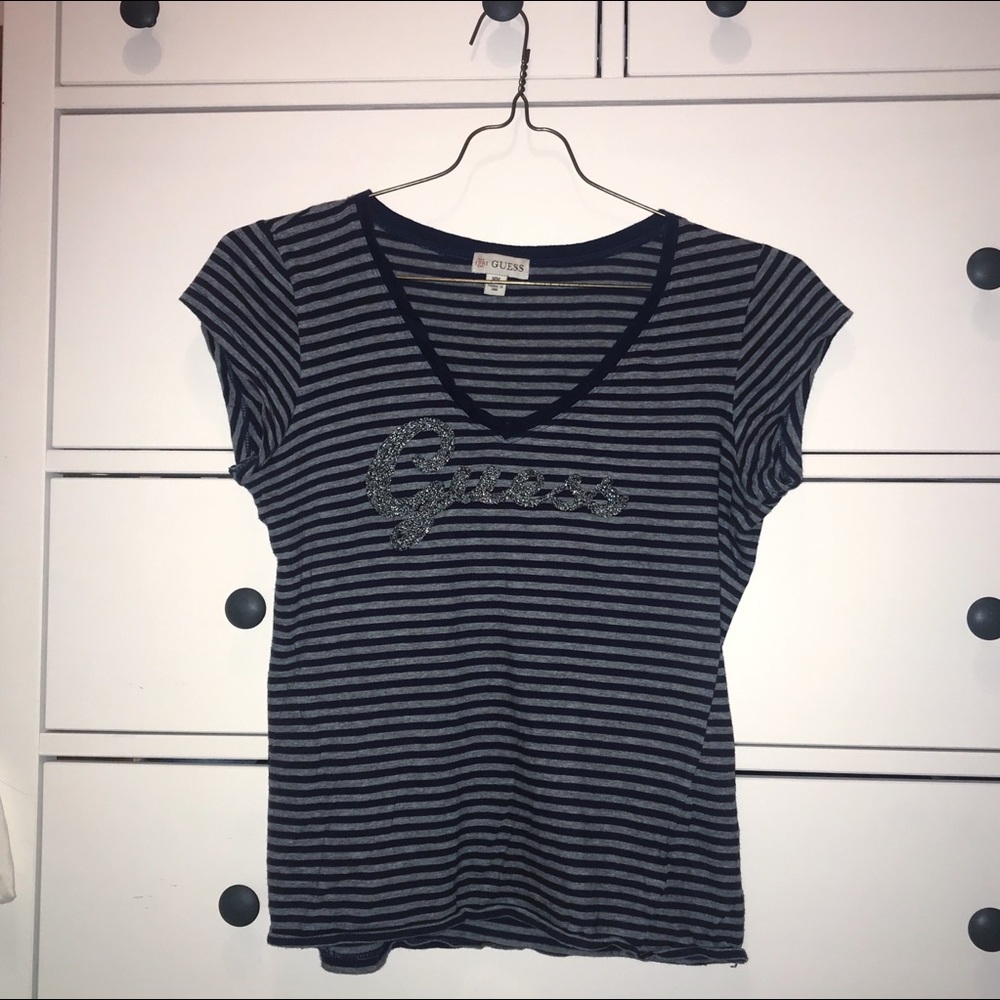 Vintage Guess Striped Tee